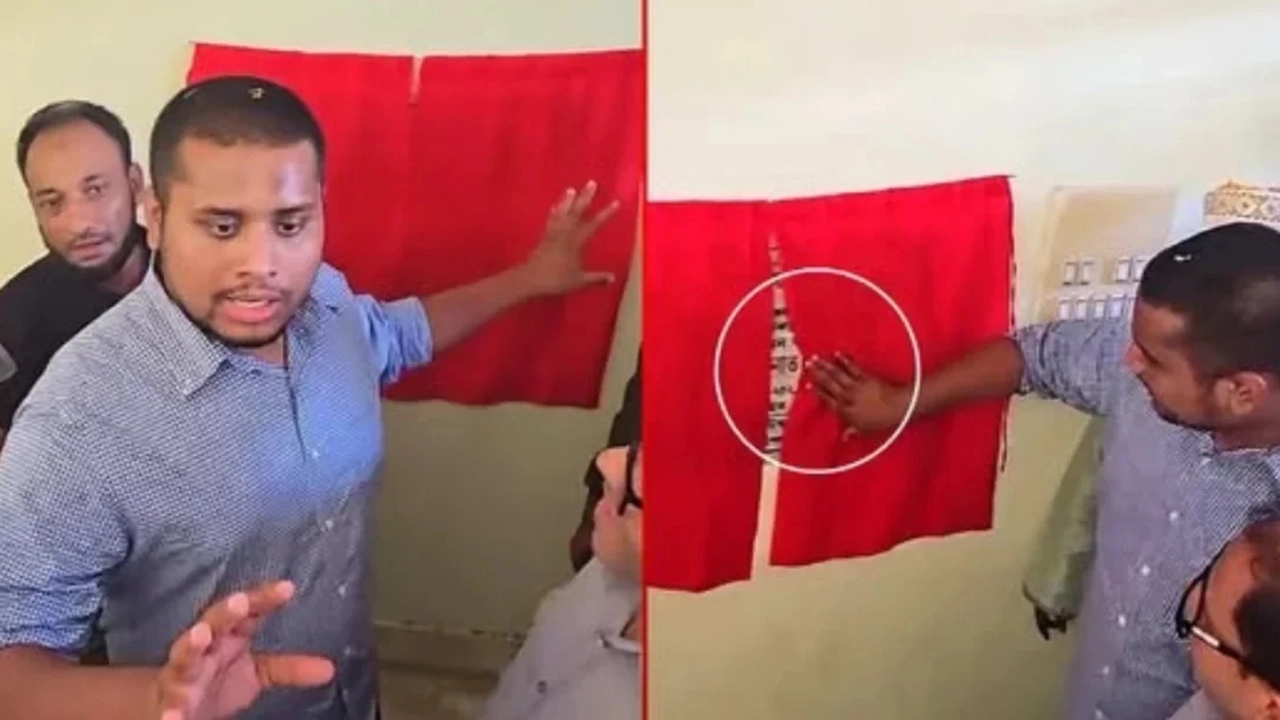 ফলকে নিজের নাম, ভবন উদ্বোধন করলেন না হাসনাত