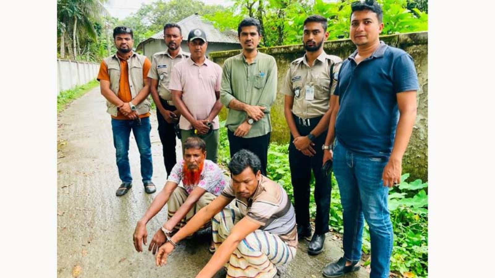 পুঠিয়ায় মাদকবিরোধী অভিযানে দুইজন আটক, কারাদণ্ড
